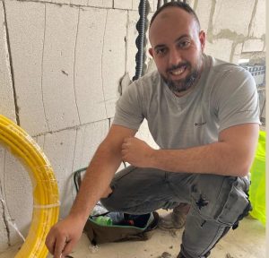 התקנת תשתית גז לבית פרטי