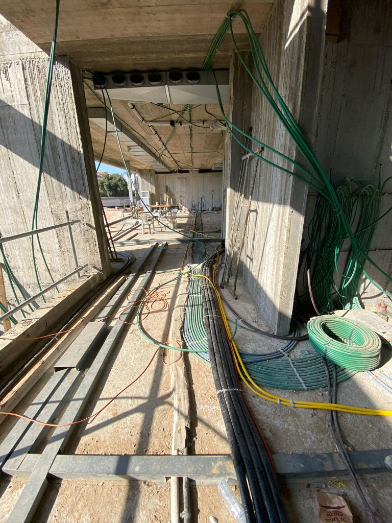 תשתית גז לבית פרטי