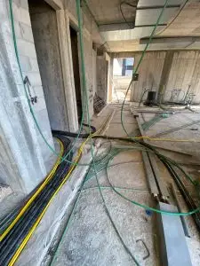 תשתית גז לבית פרטי